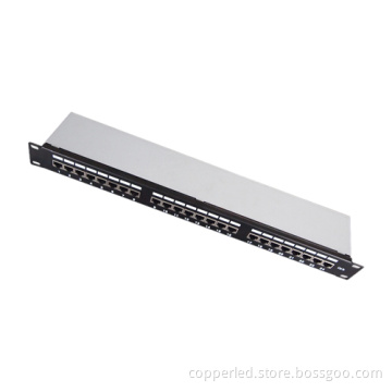 FTP Cat. 5e Patch Panel 24port Krone IDC